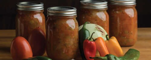 Canning Tomato Salsa Using a Hot Water Bath thumb